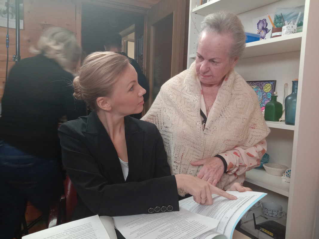 Перед съёмкой 2